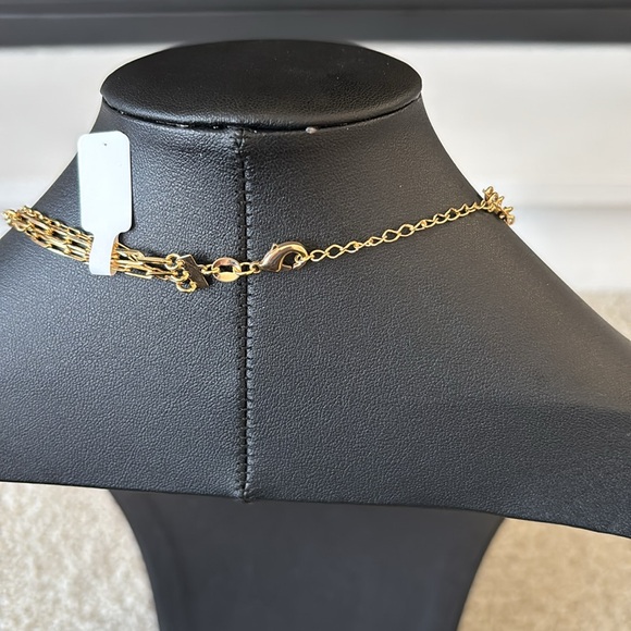 14g 18k Yellow Gold Filled Paperclip Necklace Chain - Picture 2 of 3